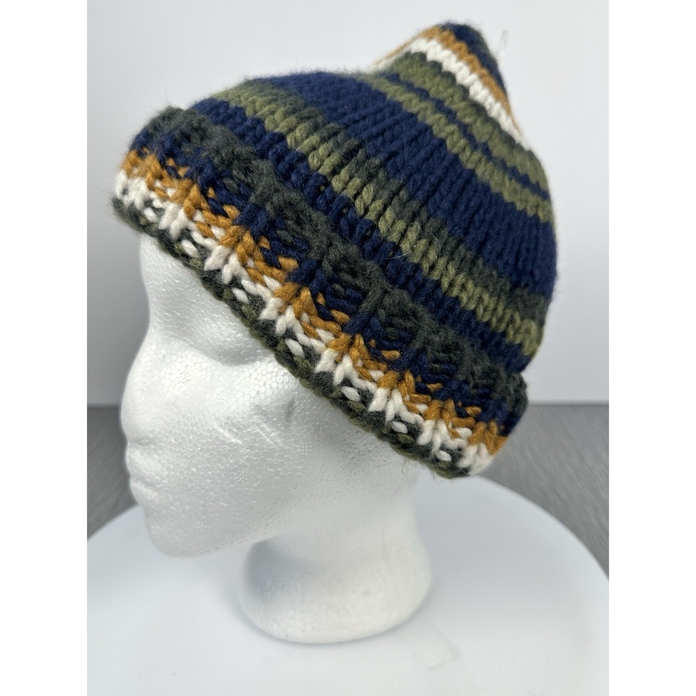 Toddler Knit‎ Winter Hat Beanie Lining Size 2-4T Winter Ski Snow Outdoor Cap